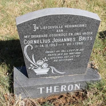 THERON Cornelius Johannes Brits 1957-1983