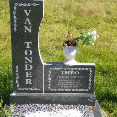 TONDER Theo, van 1951-2015