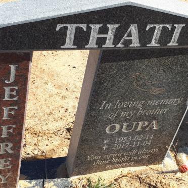 THATI Jeffrey 1953-2017