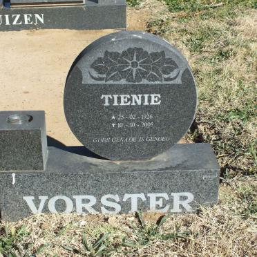 VORSTER Tienie 1926-2005