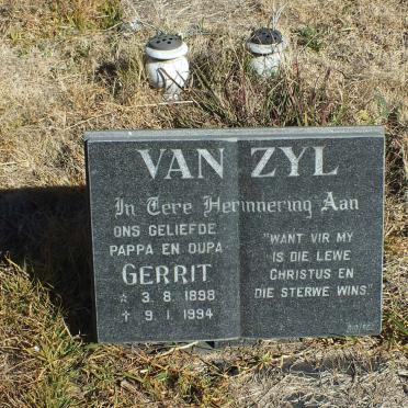 ZYL Gerrit, van 1898-1994