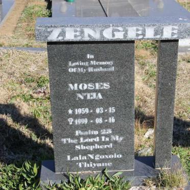 ZENGELE Moses Ntja 1959-1999