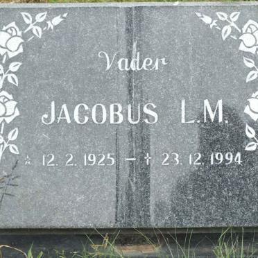 ? Jacobus L.M. 1925-1994