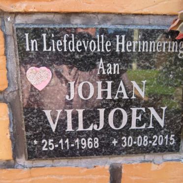 VILJOEN Johan 1968-2015