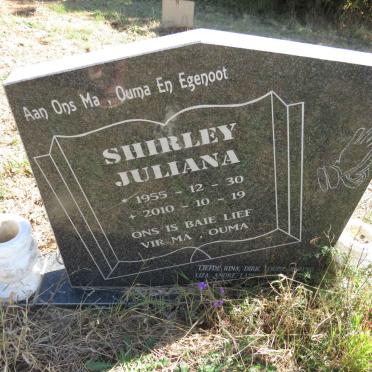 ? Shirley Juliana 1955-2010