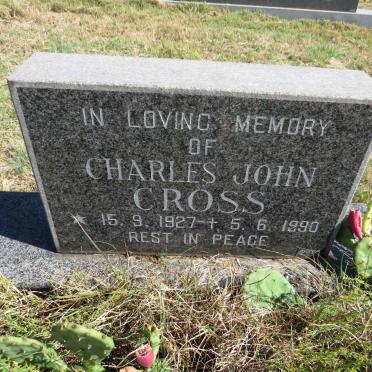 CROSS Charles John 1927-1990