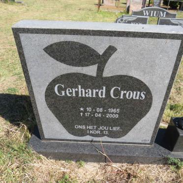 CROUS Gerhard 1965-2000