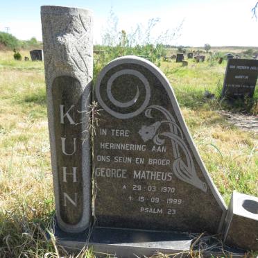 KÜHN George Matheus 1970-1999