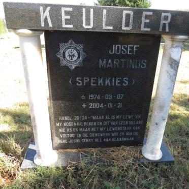 KEULDER Josef Martinus 1974-2004