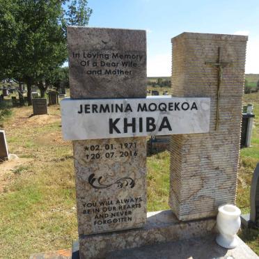 KHIBA Jermina Moqekoa 1971-2016