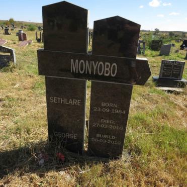 MONYOBO Sethlare George 1984-2010