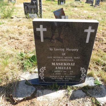 MASEKOAI Amelia 1959-2010