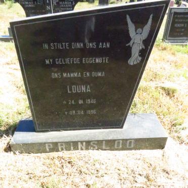 PRINSLOO Louna 1946-1996