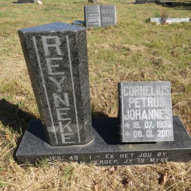 REYNEKE Cornelius Petrus Johannes 1933-2001