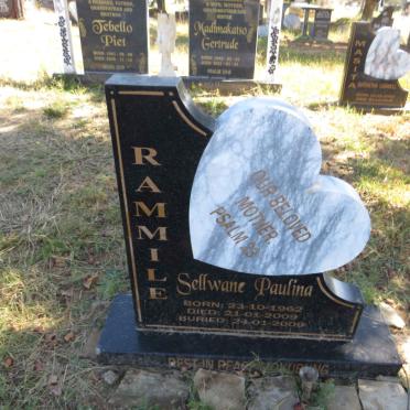 RAMMILE Sellwane Paulina 1962-2009