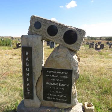 RABOHLALE Maiyane Edwin 1978-2013