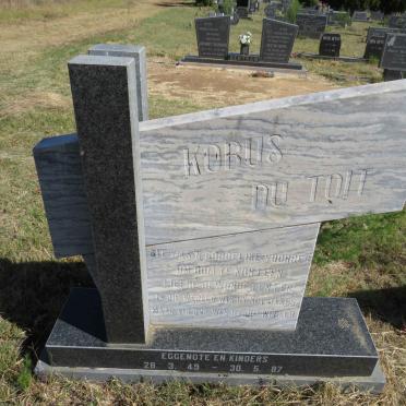 TOIT Kobus, du 1949-1987