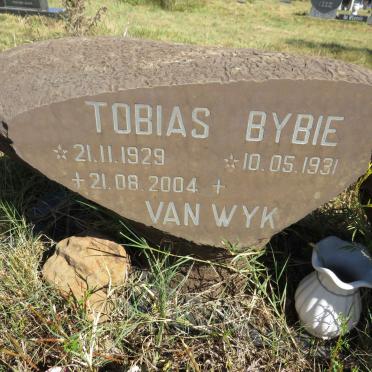 WYK Tobias, van 1929-2004 &amp; Bybie 1931-