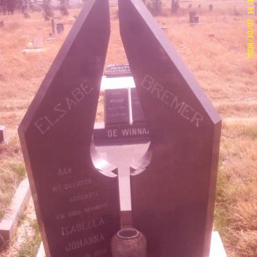BREMER Isabella Johanna 1951-19?1