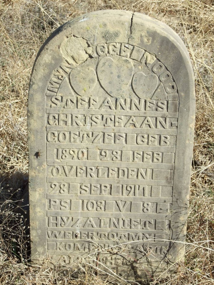 COETZEE Stefannes Christeaan 1890-1917