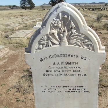SMITH J.J.W. nee VAN HEYSTEEN 1846-1902