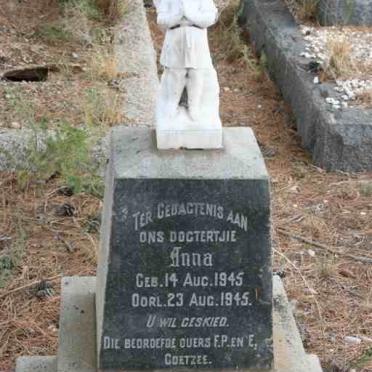 COETZEE Anna 1945-1945