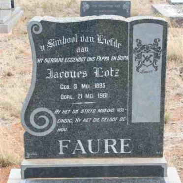 FAURE Jacques Lotz 1895-1961