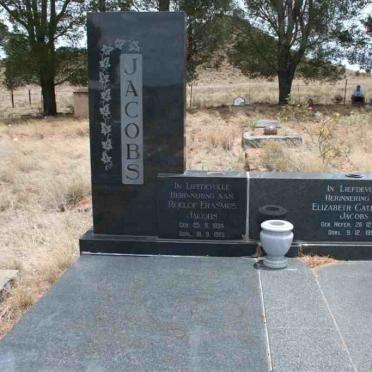 JACOBS Roelof Erasmus 1894-1965 &amp; Elizabeth Catharina HEFER 1900-1992