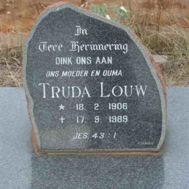 LOUW Truda 1906-1989