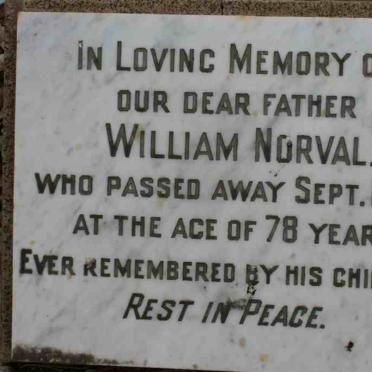 NORVAL William -1937