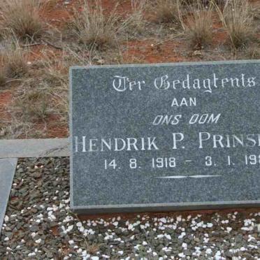PRINSLOO Hendrik P. 1918-1981