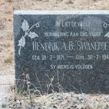 SWANEPOEL Hendrik A.B. 1871-1949