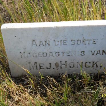 HÖNCK ?