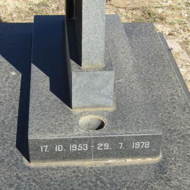 JOUBERT G.J. 1953-1978