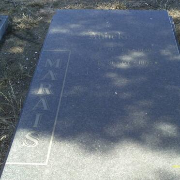 MARAIS Anneke 1946-1993