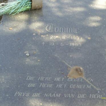 MARX Tommie 1937-1993