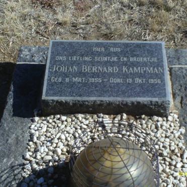 KAMPMAN Johan Bernard 1955-1956