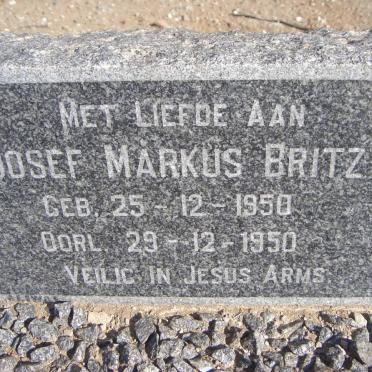 BRITZ Josef Markus 1950-1950