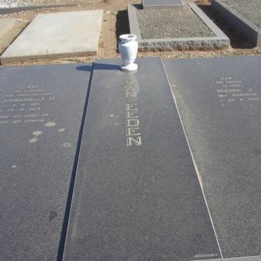 EEDEN Leonard J.H., van 1915-1979 &amp; Miemie J. HARTMAN 1922-
