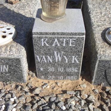 WYK Kate, van 1896-1986