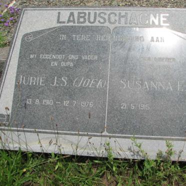 LABUSCHAGNE Jurie J.S. 1910-1976 &amp; Susanna E.E. 1915-