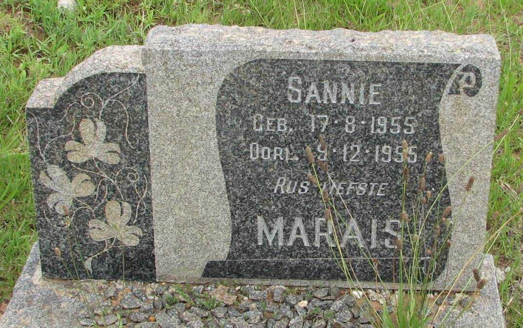 MARAIS Sannie 1955-1955