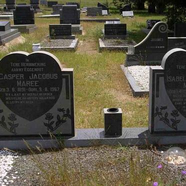 MAREE Casper Jacobus 1891-1967 &amp; Isabella Susanna 1900-1993