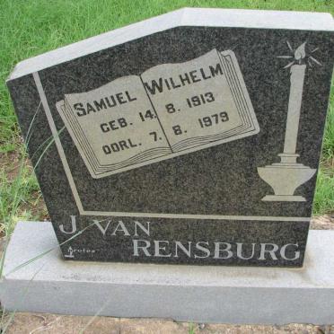 RENSBURG Samuel Wilhelm, J. van 1913-1979