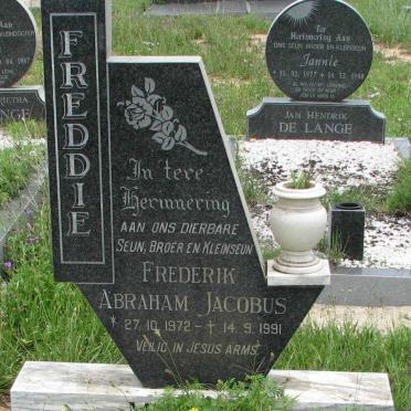 ? M? Frederik Abraham Jacobus 1972-1991