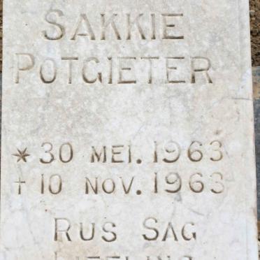 POTGIETER Sakkie 1963-1963