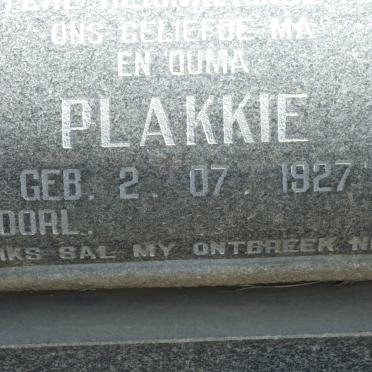 BESTER Plakkie 1927-