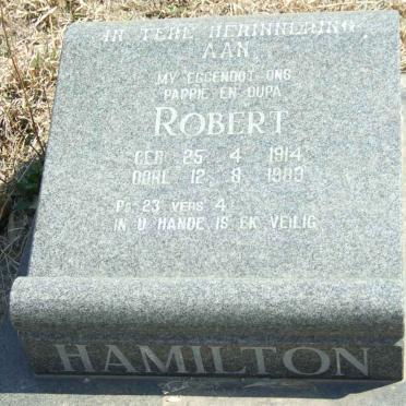 HAMILTON Robert 1914-1989