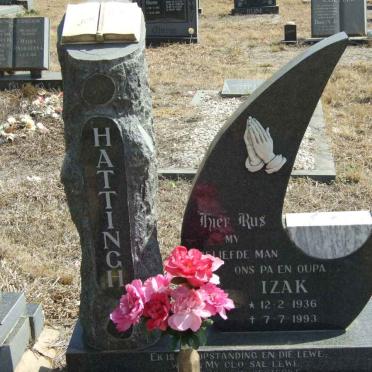 HATTINGH Izak 1936-1993