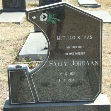 JORDAAN Sally 1937-1994